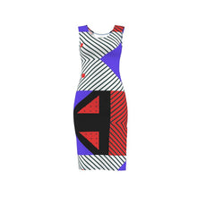 गैलरी व्यूवर में इमेज लोड करें, Neo Memphis Patches Stickers Bodycon Dress by The Photo Access