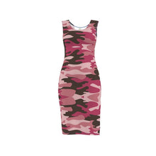 Cargar imagen en el visor de la galería, Pink Camouflage Bodycon Dress by The Photo Access