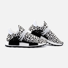 将图片加载到图库查看器,Hand Drawn Labyrinth Unisex Lightweight Sneaker S-1 by The Photo Access