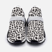 将图片加载到图库查看器,Hand Drawn Labyrinth Unisex Lightweight Sneaker S-1 by The Photo Access
