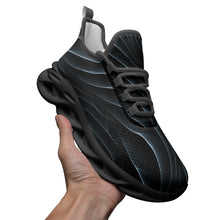 Load image into Gallery viewer, Dark Scales Unisex Bounce Mesh Knit Sneakers by The Photo Access
