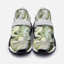 Load image into Gallery viewer, Abstract Fluid Lines of Movement Muted Tones Unisex Lightweight Sneaker S-1 by The Photo Access