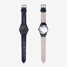 Cargar imagen en el visor de la galería, Dark Scales Classic Fashion Unisex Print Black Quartz Watch by The Photo Access
