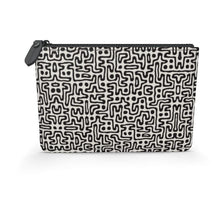 Load image into Gallery viewer, Hand Drawn Labyrinth Leather Pouch by The Photo Access