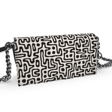 Load image into Gallery viewer, Hand Drawn Labyrinth Oana Evening Bag by The Photo Access