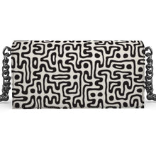 Load image into Gallery viewer, Hand Drawn Labyrinth Oana Evening Bag by The Photo Access