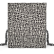 Load image into Gallery viewer, Hand Drawn Labyrinth Oana Evening Bag by The Photo Access