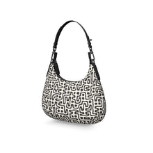 Load image into Gallery viewer, Hand Drawn Labyrinth Mini Curve Bag by The Photo Access