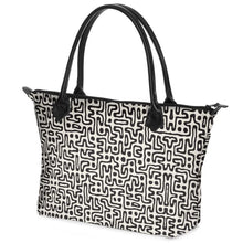 Load image into Gallery viewer, Hand Drawn Labyrinth Zip Top Handbags by The Photo Access