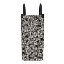 Load image into Gallery viewer, Hand Drawn Labyrinth Leather Shopper Bag by The Photo Access