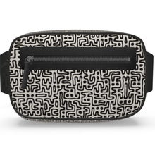 Cargar imagen en el visor de la galería, Hand Drawn Labyrinth Belt Bag by The Photo Access