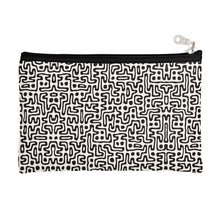将图片加载到图库查看器,Hand Drawn Labyrinth Zip Top Pouch by The Photo Access