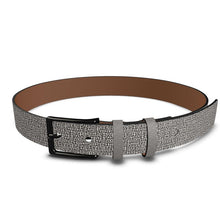 Load image into Gallery viewer, Hand Drawn Labyrinth Leather Belt by The Photo Access
