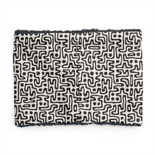 Загрузить изображение в средство просмотра галереи, Hand Drawn Labyrinth Sherpa Snood by The Photo Access