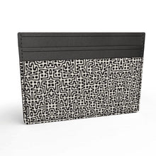 Load image into Gallery viewer, Hand Drawn Labyrinth Leather Card Holder by The Photo Access