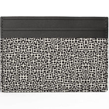 Load image into Gallery viewer, Hand Drawn Labyrinth Leather Card Holder by The Photo Access