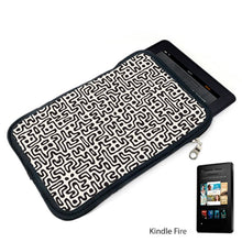 Cargar imagen en el visor de la galería, Hand Drawn Labyrinth Kindle Case by The Photo Access