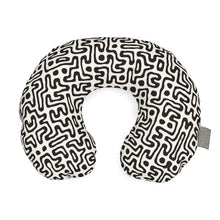 Cargar imagen en el visor de la galería, Hand Drawn Labyrinth Travel Neck Pillow by The Photo Access