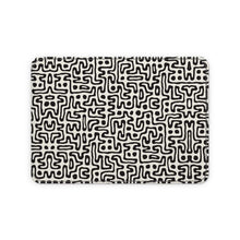 Load image into Gallery viewer, Hand Drawn Labyrinth Leather Card Case by The Photo Access