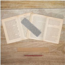 Load image into Gallery viewer, Hand Drawn Labyrinth Leather Bookmarks by The Photo Access