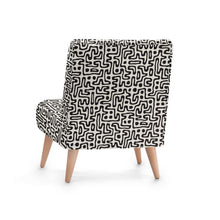 Load image into Gallery viewer, Hand Drawn Labyrinth Occasional Chair by The Photo Access