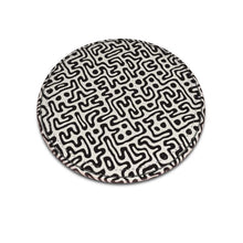 Lade das Bild in den Galerie-Viewer, Hand Drawn Labyrinth Leather Coasters by The Photo Access
