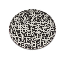 Lade das Bild in den Galerie-Viewer, Hand Drawn Labyrinth Leather Coasters by The Photo Access