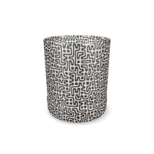 Load image into Gallery viewer, Hand Drawn Labyrinth Whisky Glass by The Photo Access