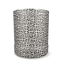 Load image into Gallery viewer, Hand Drawn Labyrinth Whisky Glass by The Photo Access