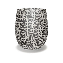 Load image into Gallery viewer, Hand Drawn Labyrinth Water Glass by The Photo Access