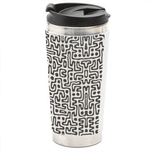 Load image into Gallery viewer, Hand Drawn Labyrinth Travel Mug by The Photo Access
