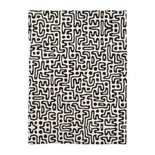 Load image into Gallery viewer, Hand Drawn Labyrinth Blanket by The Photo Access