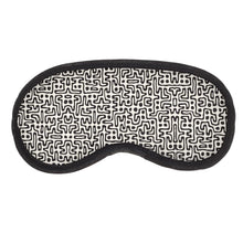 Load image into Gallery viewer, Hand Drawn Labyrinth Eye Mask by The Photo Access