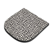 将图片加载到图库查看器,Hand Drawn Labyrinth Seat Pad by The Photo Access