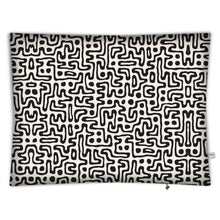 Lade das Bild in den Galerie-Viewer, Hand Drawn Labyrinth Floor Cushion Covers by The Photo Access