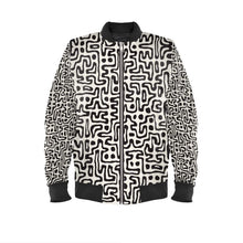 Load image into Gallery viewer, Hand Drawn Labyrinth Mens Bomber Jacket by The Photo Access