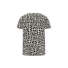 Load image into Gallery viewer, Hand Drawn Labyrinth Cut and Sew All Over Print T-Shirt by The Photo Access