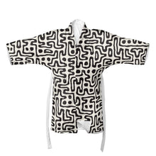 Load image into Gallery viewer, Hand Drawn Labyrinth Kimono by The Photo Access