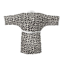 Load image into Gallery viewer, Hand Drawn Labyrinth Kimono by The Photo Access
