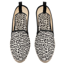 Load image into Gallery viewer, Hand Drawn Labyrinth Loafer Espadrilles by The Photo Access