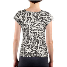 Load image into Gallery viewer, Hand Drawn Labyrinth Ladies T-Shirt by The Photo Access