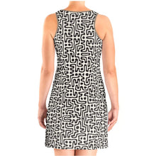 Load image into Gallery viewer, Hand Drawn Labyrinth Halter Dress by The Photo Access
