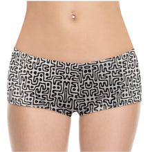 Lade das Bild in den Galerie-Viewer, Hand Drawn Labyrinth Hot Pants by The Photo Access