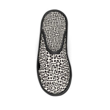 Cargar imagen en el visor de la galería, Hand Drawn Labyrinth Slippers by The Photo Access