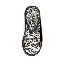 Cargar imagen en el visor de la galería, Hand Drawn Labyrinth Slippers by The Photo Access