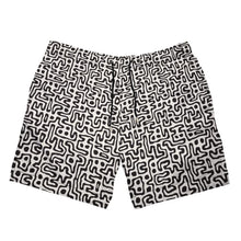 Load image into Gallery viewer, Hand Drawn Labyrinth Mens Swimming Shorts by The Photo Access