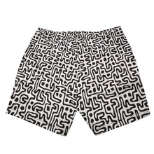 Load image into Gallery viewer, Hand Drawn Labyrinth Mens Swimming Shorts by The Photo Access