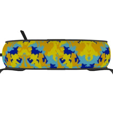 Load image into Gallery viewer, Yellow Blue Neon Camouflage Belt Bag by The Photo Access