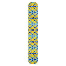 Загрузить изображение в средство просмотра галереи, Yellow Blue Neon Camouflage Fleece Scarf by The Photo Access