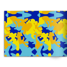 Cargar imagen en el visor de la galería, Yellow Blue Neon Camouflage Look Books by The Photo Access